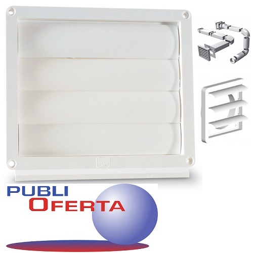 Ventana Salida Redonda 4 lamas Ø120mm. - Imagen 4