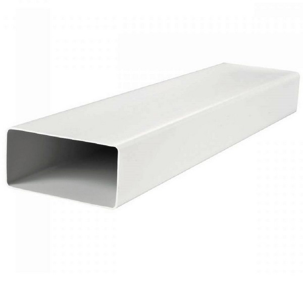Tubo Rectangular 110x55mm. Largo 1500mm. - Imagen 2