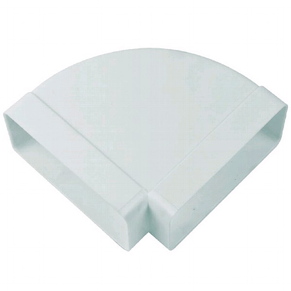 Codo Rectangular Horizontal 90º 110x55mm. - Imagen 3