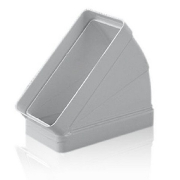 Codo Rectangular Horizontal 45º 147x70mm. - Imagen 3