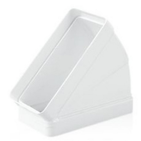 Codo Rectangular Horizontal 45º 147x70mm. - Imagen 4