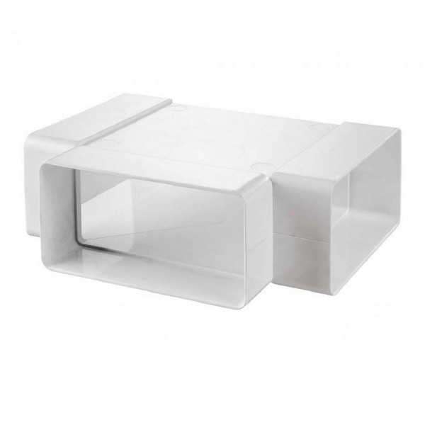 Codo (T) Rectangular Horizontal 110x55mm. - Imagen 3