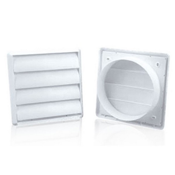 Ventana Lamas mixta Ø100mm = 110x55mm. - Imagen 2