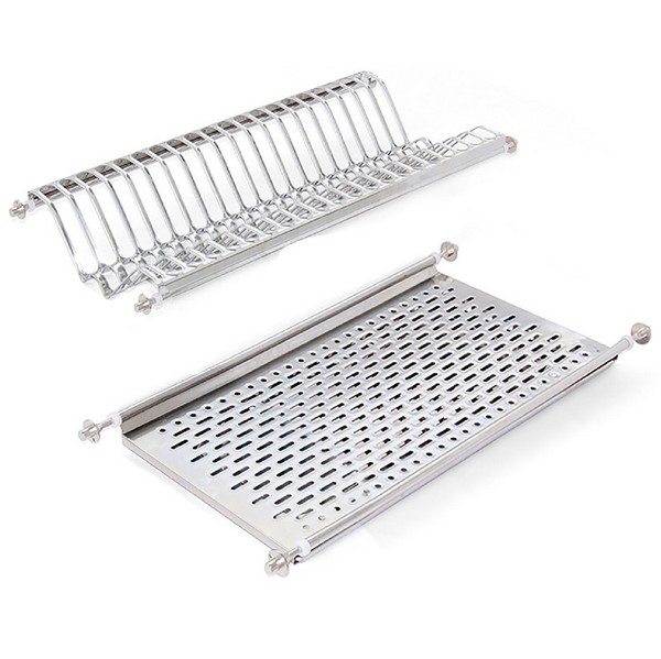 Conjunto Escurreplatos Luxe Acero Inox Modulo An.600mm.