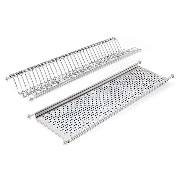Conjunto Escurreplatos Luxe Acero Inox Modulo An.900mm.