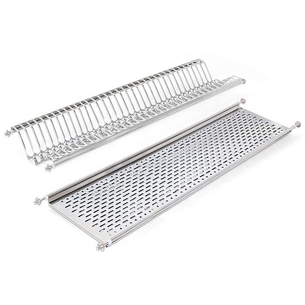 Conjunto Escurreplatos Luxe Acero Inox Modulo An.1000mm.