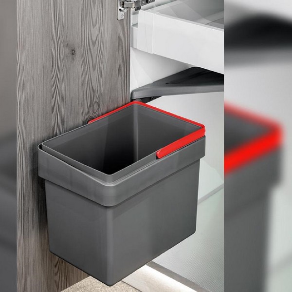 Contenedor Recycle 15Ltrs.Fijación puerta Tapa automática GA - Imagen 2