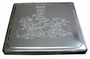 Cubre vitro Inox LISA