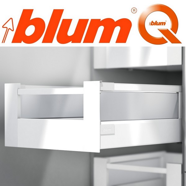 Blum Guardacuerpo Frontal Gaveta Interi.ANTARO Bla.L=1046mm. - Imagen 2