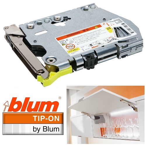 Blum fijacion frontal L=Izquierda (HK-S/Brazos HF) Alum.At.