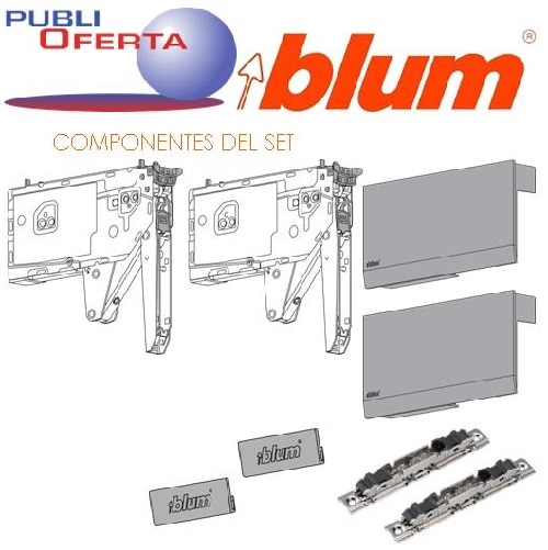 Blum Set HK TOP 29-C/Plnt.(F.R.3200-9000 - Imagen 2