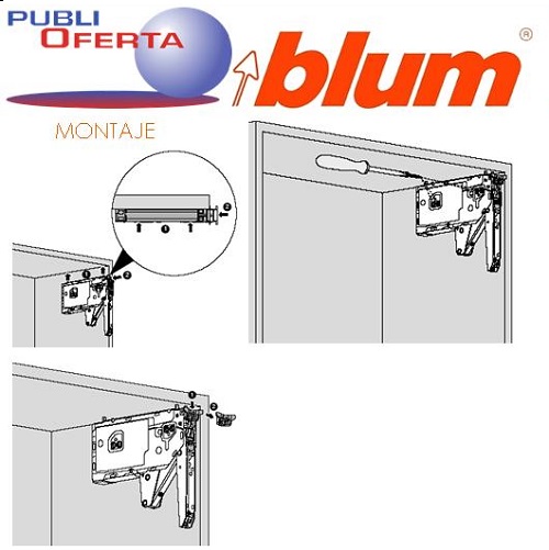 Blum Set HK TOP 29-C/Plnt.(F.R.3200-9000 - Imagen 3