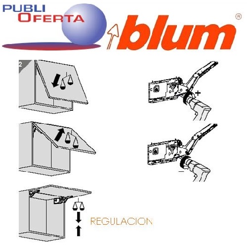 Blum Set HK TOP 29-C/Plnt.(F.R.3200-9000 - Imagen 4